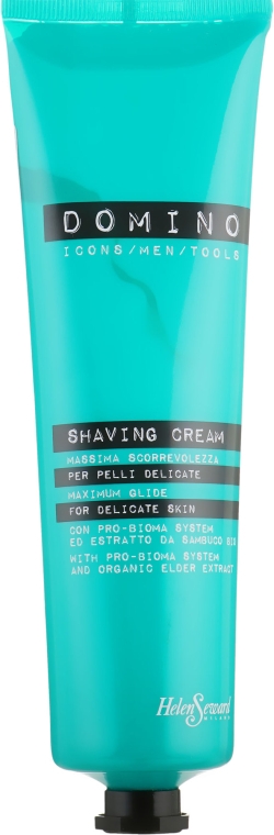 Крем для гоління з органічним екстрактом бузини - Helen Seward Domino Grooming Shaving Cream — фото N1
