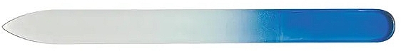 Скляна пилочка для нігтів, 361, 14 см, синя - Kiepe 5.5 Glass Nail File — фото N1