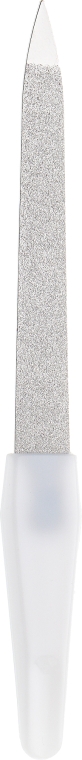 Пилочка для нігтів, 9200, 12.5 см, з білою ручкою - SPL Nail File — фото N1