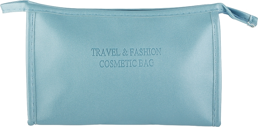 Косметичка CS1133A, голубая - Cosmo Shop Travel & Fashion Cosmetic Bag — фото N1
