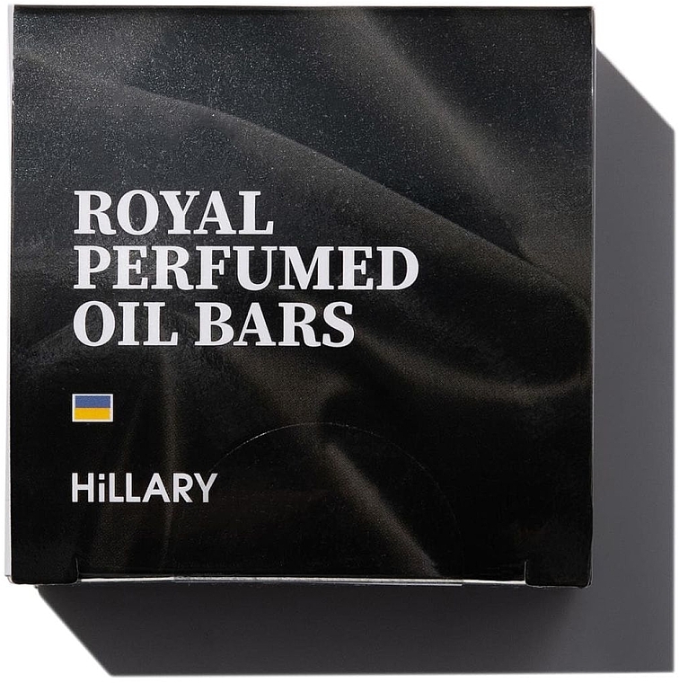 Тверда парфумована олія для тіла - Hillary Perfumed Oil Bars Royal