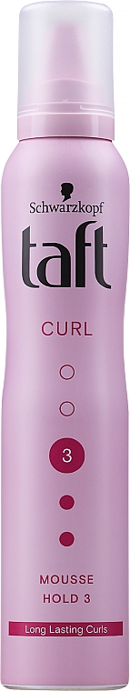Пена для вьющихся волос - Taft Curl 3 Mousse
