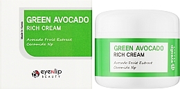 Крем для лица с авокадо - Eyenlip Green Avocado Rich Cream — фото N2