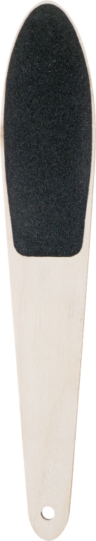 Педикюрная пилка для стоп 100/180, деревянная - PNB Wooden Pedicure File — фото N2