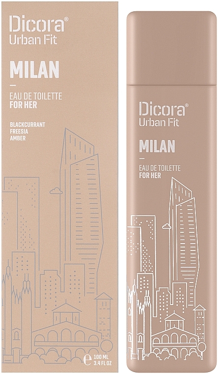 Dicora Urban Fit Milan - Туалетная вода — фото N3