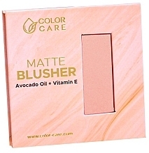 Парфумерія, косметика Color Care Matte Blusher - Color Care Matte Blusher