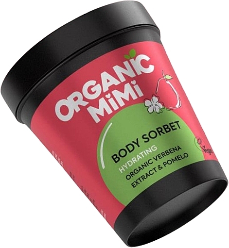 Сорбет для тіла зволожувальний "Вербена та помело" - Organic Mimi Body Sorbet Hydrating Verbena & Pomelo — фото N1
