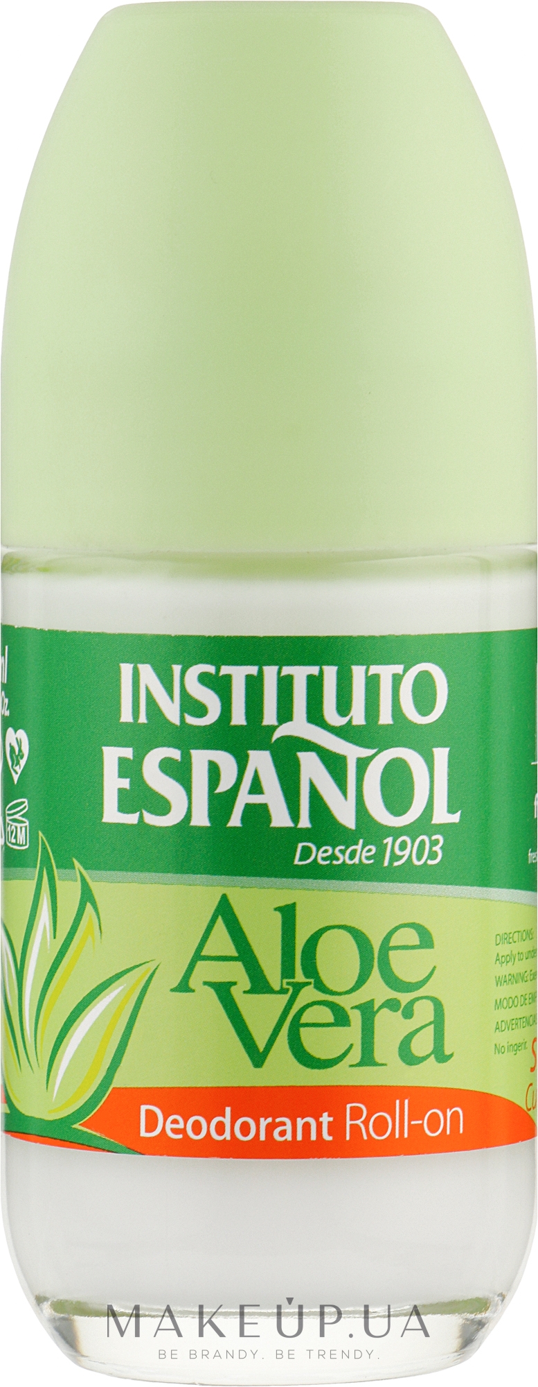 Кульковий дезодорант "Алое вера" - Instituto Espanol Aloe Vera Roll-on Deodorant — фото 75ml