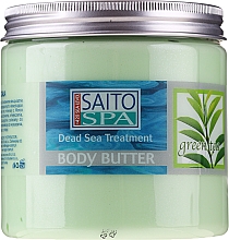 Духи, Парфюмерия, косметика Масло для тела с экстрактом зеленого чая - Saito Spa Body Butter