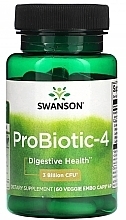 Пробиотик - Swanson ProBiotic-4 3 Billion CFU — фото N1