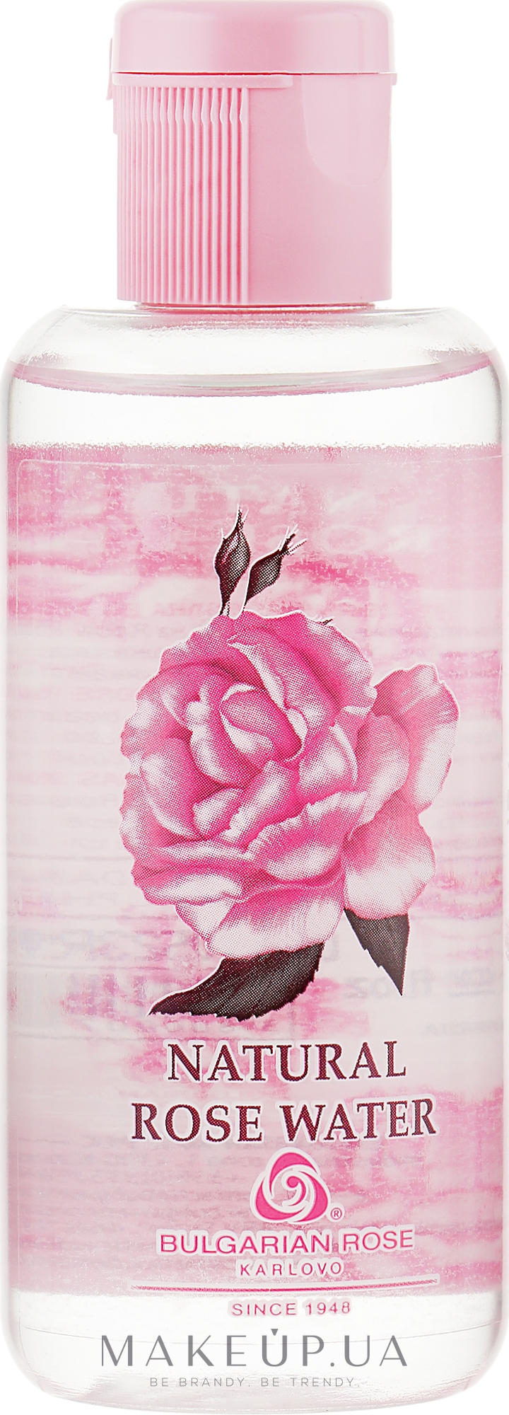Натуральна рожева вода - Bulgarska Rosa Rose Water Natural — фото 100ml