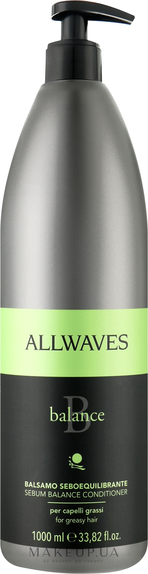 Кондиціонер для жирного волосся - Allwavs Balance Sebum Balancing Conditioner — фото 1000ml