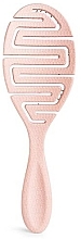 Расческа для волос, розовая - IDC Institute ECO Round Brush — фото N2
