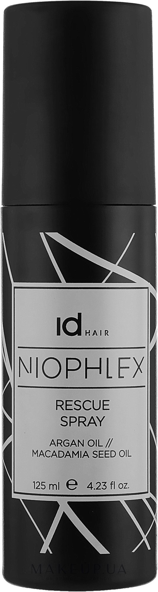 Зволожувальний незмивний спрей - IdHair Niophlex Rescue Spray — фото 125ml
