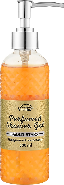 Парфюмированный гель для душа - Energy of Vitamins Perfumed Gold Stars — фото N2