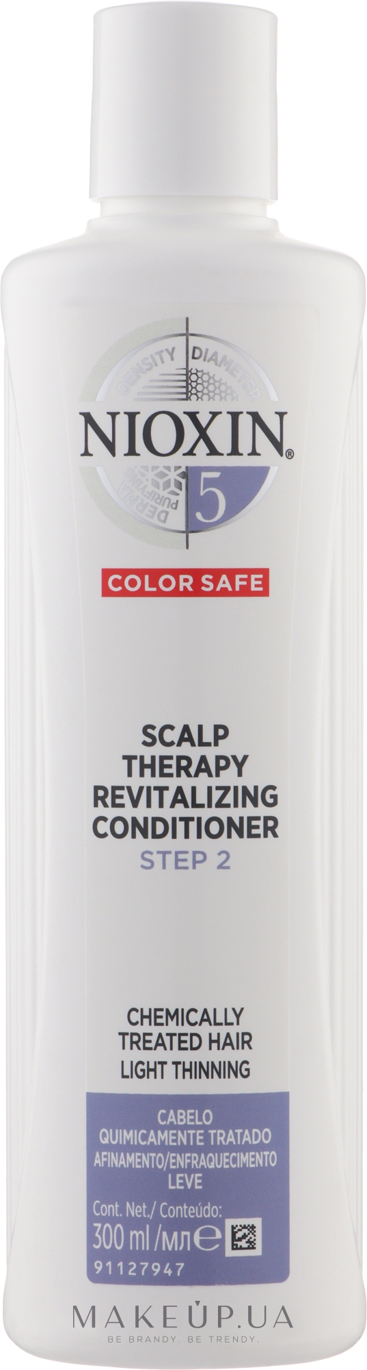 Кондиционер для окрашенных волос - Nioxin '5' Scalp Therapy Revitalising Conditioner — фото 300ml