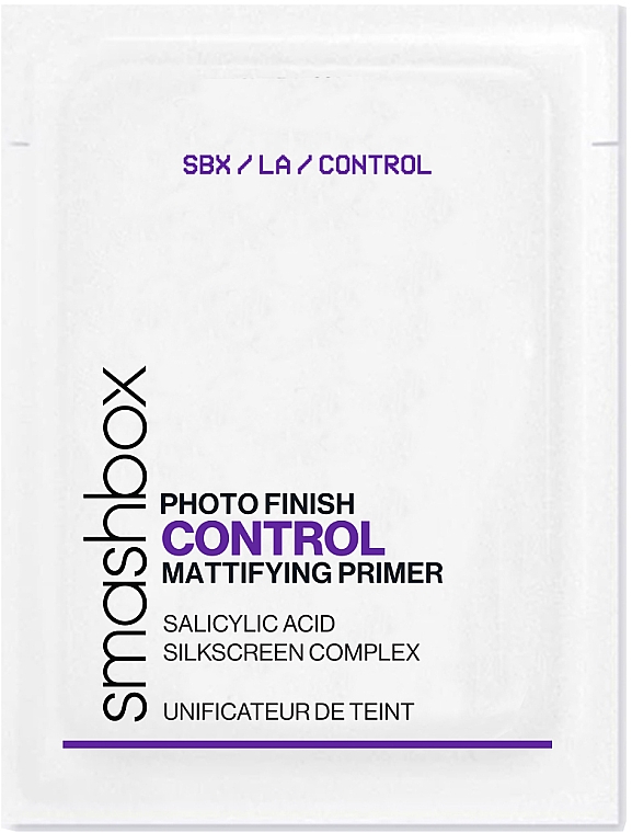 Праймер для лица - Smashbox Photo Finish Control Mattifying Face Primer (пробник) — фото N1