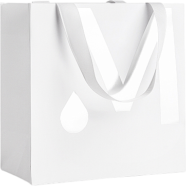 Пакет подарочный, средний, белый - Marie Fresh Cosmetics Gift Bag White