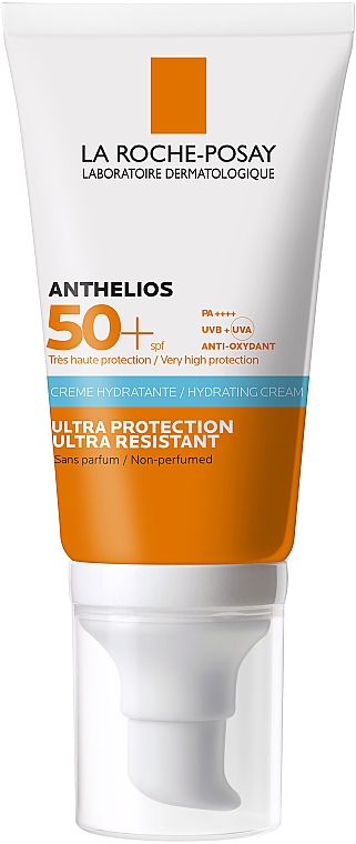 Солнцезащитный увлажняющий крем для лица и кожи вокруг глаз SPF 50+ - La Roche-Posay Anthelios Ultra Cream SPF 50+