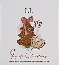 УЦЕНКА Подарочный набор для тела - Love&Loss Joy Of Christmas (b/wash/100 ml + b/cr/100 ml + h/cr/30 ml) * — фото N1