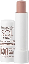 Сонцезахисний бальзам для губ - Bottega Verde Sol Argan Stick Solare SPF30 Water Resistant — фото N1