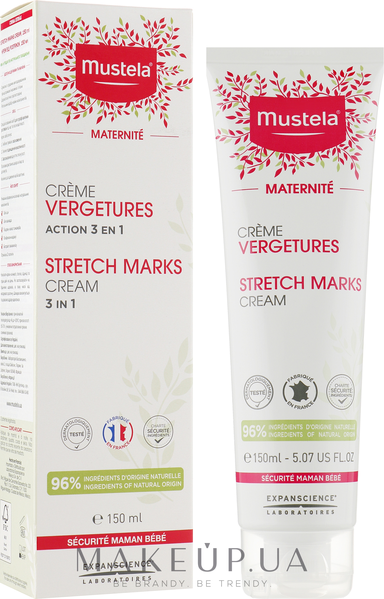 Mustela Maternidad Stretch Marks Prevention Cream - Крем от растяжек:  купить по лучшей цене в Украине | Makeup.ua