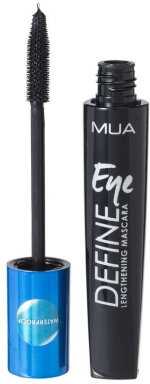 Туш для вій - MUA Eye Define Lenghening Mascara Waterproof — фото N2