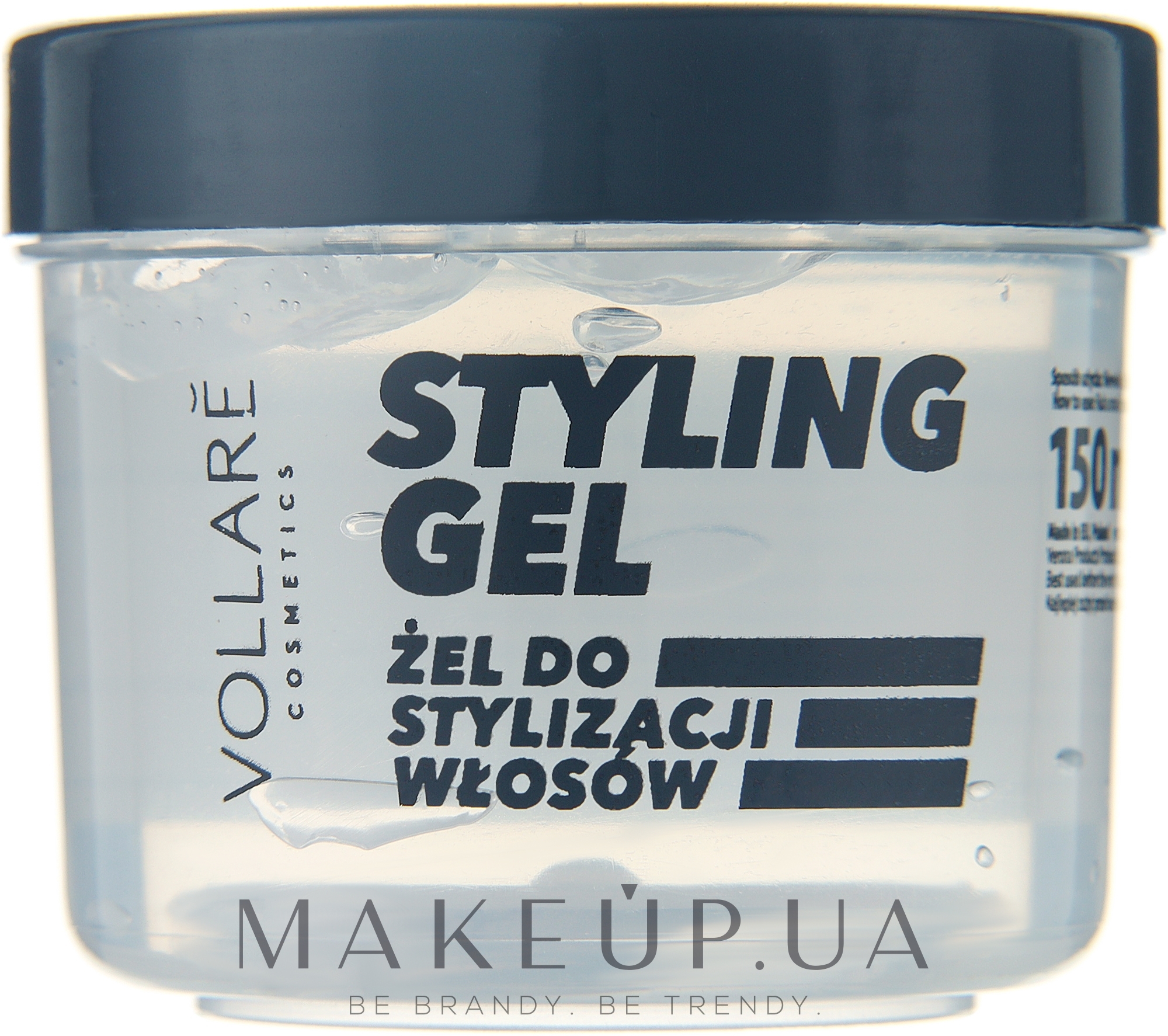 Гель для укладання волосся, екстрасильної фіксації - Vollare Cosmetics Styling Gel Super Strong — фото 150ml