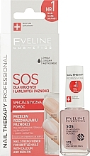 Бальзам для щоденного догляду за кутикулою з маслом аргана - Eveline Cosmetics SOS X-Treme Care — фото N1