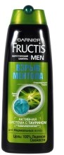 Духи, Парфюмерия, косметика Шампунь для нормальных волос - Garnier Fructis Men Взрыв ментола