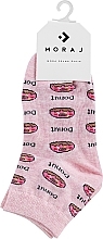 Дитячі шкарпетки "Fast-Food", рожеві - Moraj — фото N1