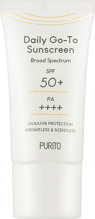 Солнцезащитный крем для лица - Purito Daily Go-To Sunscreen Travel Size — фото N1