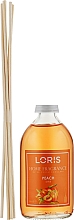 Аромадиффузор "Персик" - Loris Parfum Home Fragrance Reed Diffuser — фото N2
