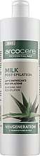 Парфумерія, косметика Молочко після депіляції з алое - Arcocere Aloe Refreshing Afterwax Milk