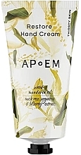 Духи, Парфюмерия, косметика Крем для рук - APoEM Restore Orange Hand Cream