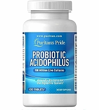 Диетическая добавка "Пробиотик ацидофилус" - Puritan's Pride Probiotic Acidophilus — фото N1