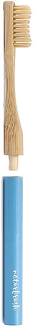 Ручка для бамбуковой зубной щетки, синяя - NaturBrush Headless — фото N1