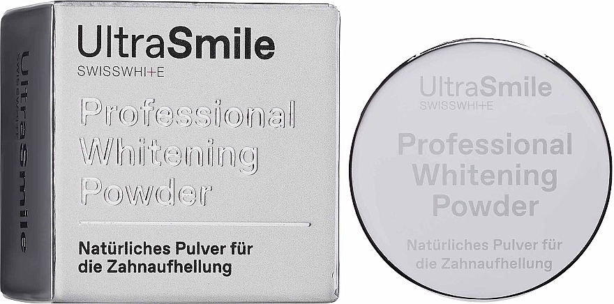 Отбеливающая пудра для зубов - SwissWhite Ultrasmile Professional Whitening Powder — фото N2