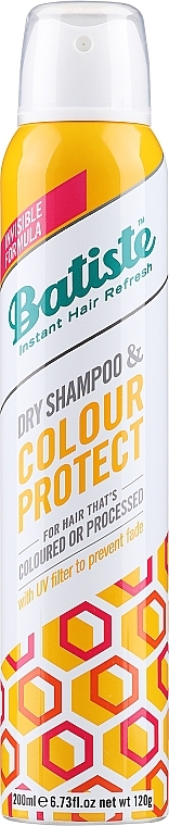 Сухий шампунь для фарбованого волосся - Batiste Colour Protect Dry Shampoo — фото N1