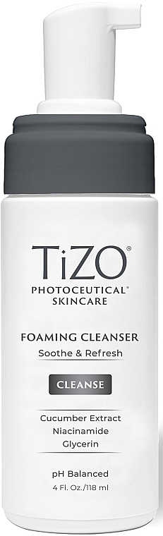 УЦІНКА Пінка очищуюча для вмивання - TiZO Foaming Cleanser * — фото N1