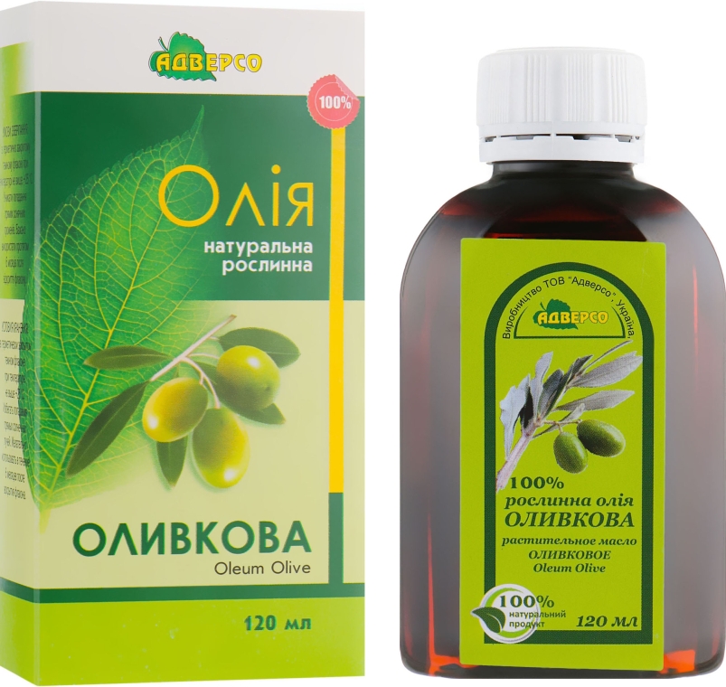 Натуральна олія "Оливкова" - Адверсо — фото N4