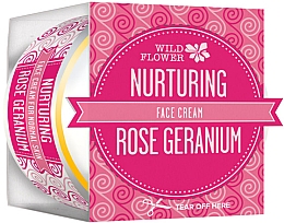 Парфумерія, косметика Живильний крем для обличчя - Wild Flower Nurturing Face Cream Rose Geranium