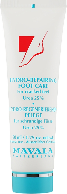 Крем для ног от трещин и мозолей на ступнях "Воставление гидробаланса" - Mavala Hydro-Repairing Foot Care