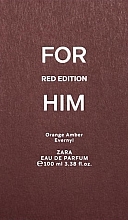 Zara For Him Red Edition - Парфумована вода — фото N2