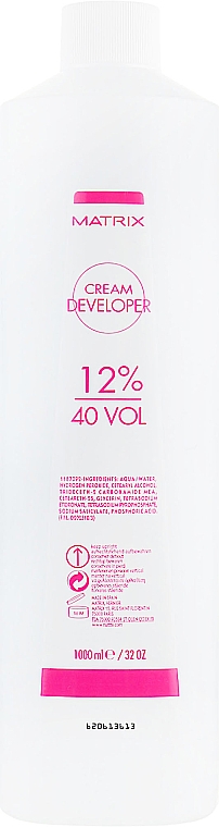 Крем-оксидант - Matrix Cream Developer 40 Vol. 12%  — фото N3