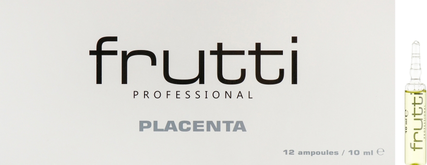Ампули від випадіння волосся з плацентою - Frutti Di Bosco Professional Placenta — фото N1