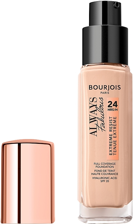 УЦІНКА Тональна основа - Bourjois Always Fabulous 24H Extreme Resist SPF20 * — фото N2