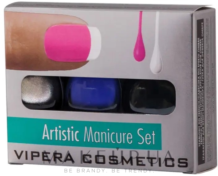 Набір лаків - Vipera Artistic Manicure Set (nail/pol/3x5,5ml) — фото 14 - Upscale