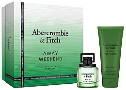 Духи, Парфюмерия, косметика Abercrombie & Fitch Away Weekend - Набор (edt/50ml + sh/gel/200ml)