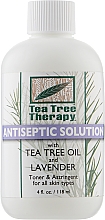 Антисептический раствор с маслами чайного дерева и лаванды - Tea Tree Therapy Antiseptic Solution With Tea Tree Oil And Lavander — фото N1